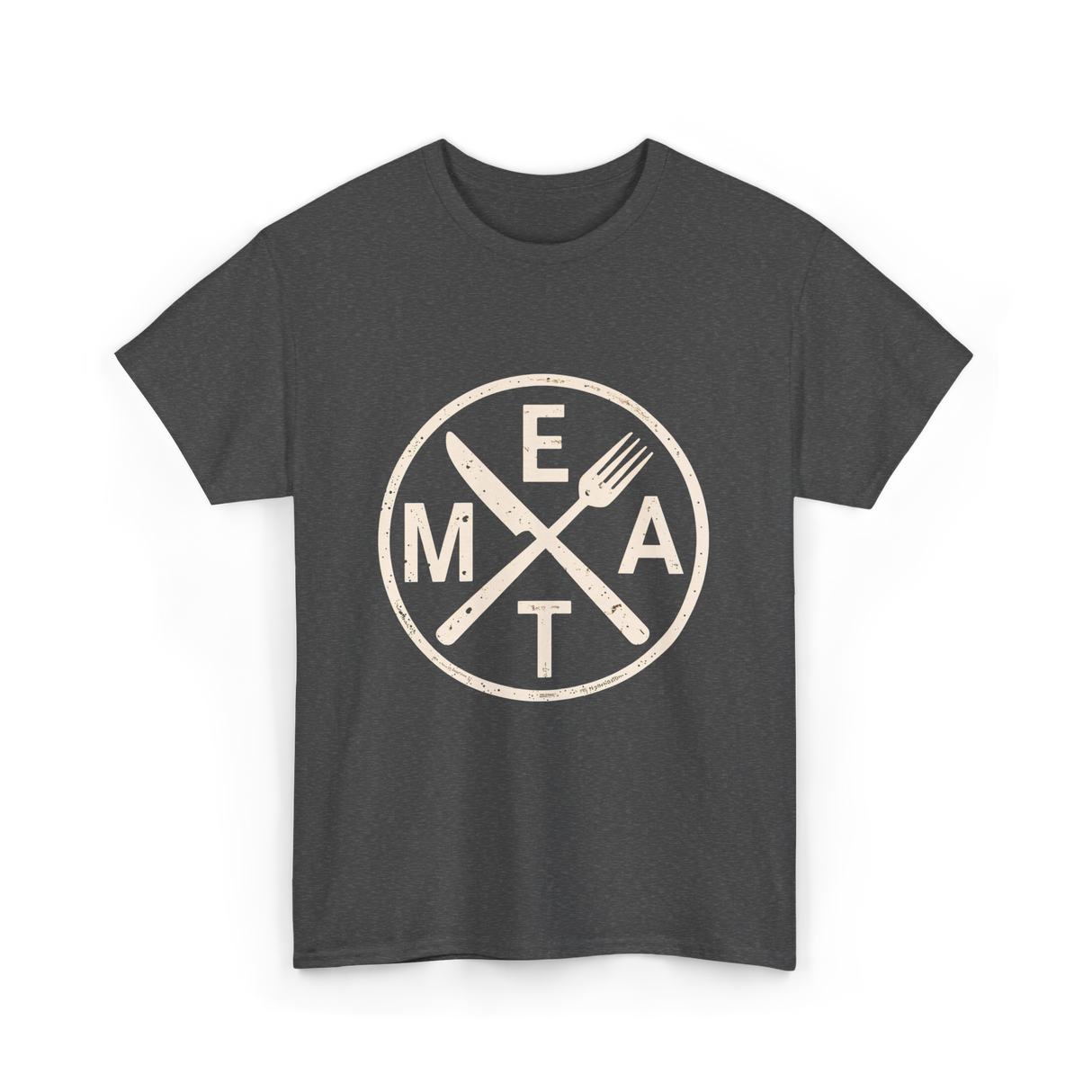 Eat Meat Carnivore Diet T-Shirt - Dark Heather