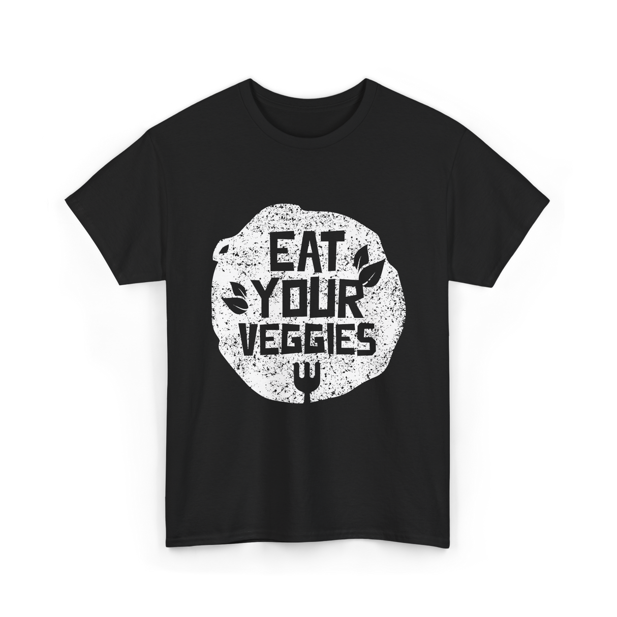 Eat Your Veggies Vegetables Gardening T-Shirt - Black