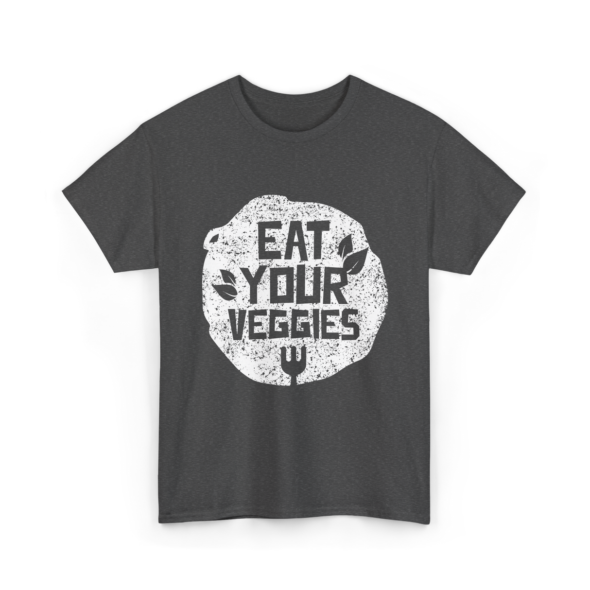 Eat Your Veggies Vegetables Gardening T-Shirt - Dark Heather