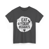 Eat Your Veggies Vegetables Gardening T-Shirt - Dark Heather