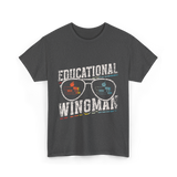 Educational Wingman Educator Teaching T-Shirt - Dark Heather