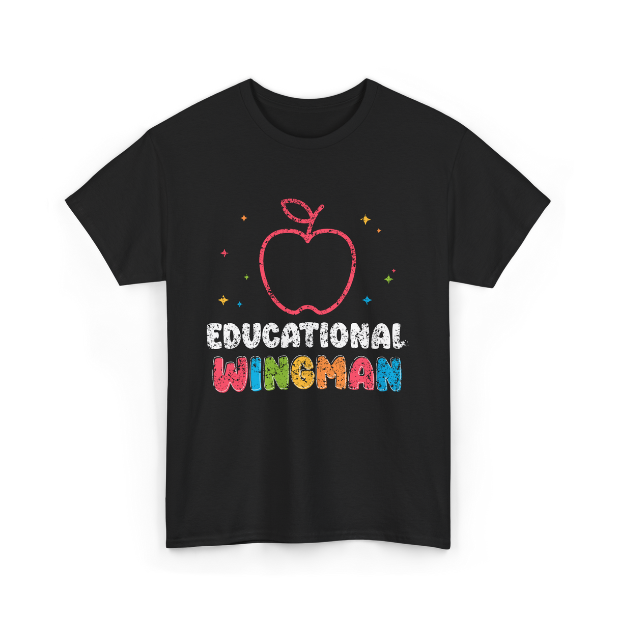 Educational Wingman T-Shirt - Black