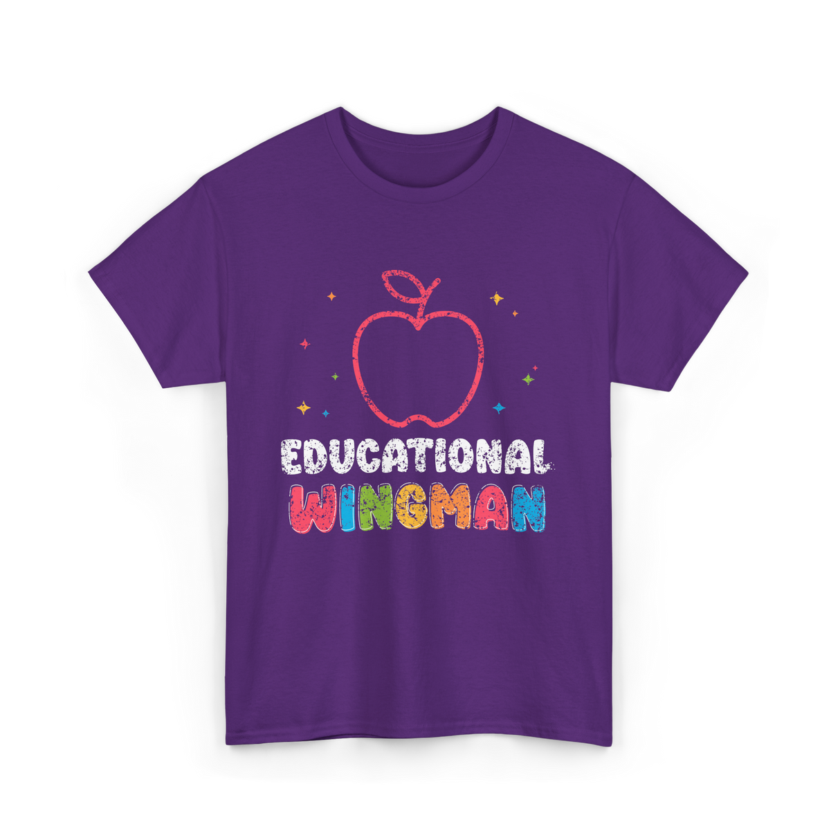 Educational Wingman T-Shirt - Purple