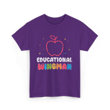 Educational Wingman T-Shirt - Purple