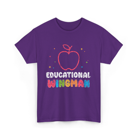 Educational Wingman T-Shirt - Purple