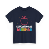 Educational Wingman T-Shirt - Navy