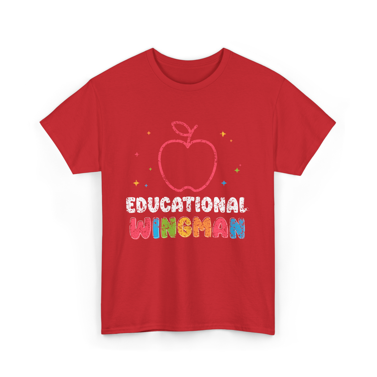 Educational Wingman T-Shirt - Red