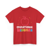 Educational Wingman T-Shirt - Red