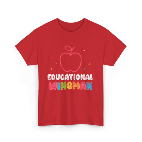 Educational Wingman T-Shirt - Red