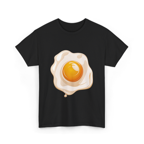 Egg Yolk Eggs Breakfast Food T-Shirt - Black