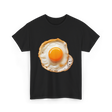 Eggs Breakfast Food T-Shirt - Black