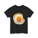 Eggs Breakfast Food T-Shirt - Black