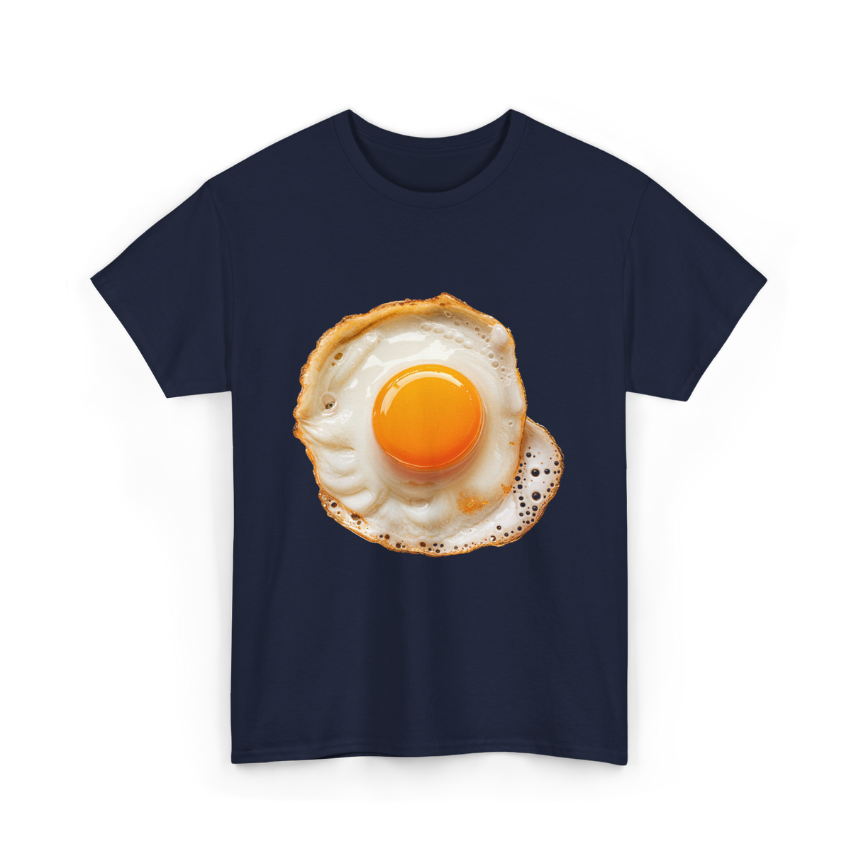 Eggs Breakfast Food T-Shirt - Navy