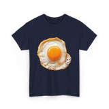 Eggs Breakfast Food T-Shirt - Navy