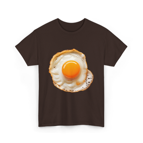 Eggs Breakfast Food T-Shirt - Dark Chocolate