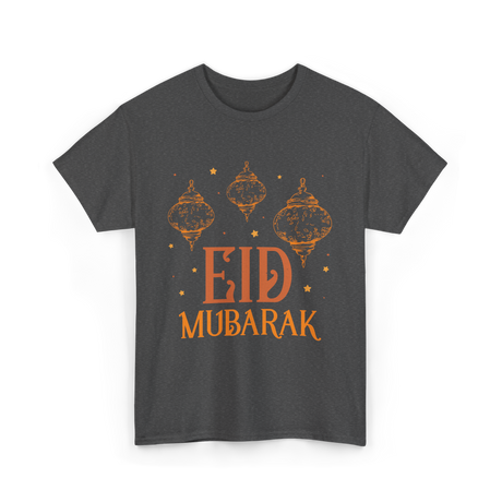 Eid Mubarak Celebration Eid T-Shirt - Dark Heather