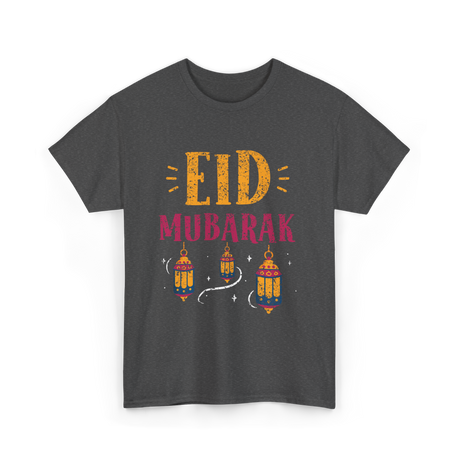 Eid Mubarak Eid Celebration T-Shirt - Dark Heather