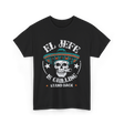 El Jefe Is Grilling BBQ T-Shirt - Black