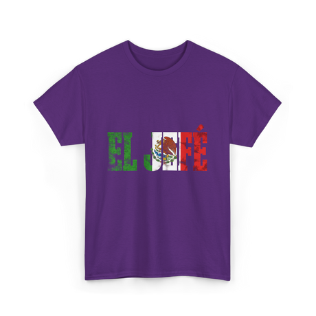 El Jefe Mexican Pride T-Shirt - Purple