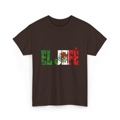 El Jefe Mexican Pride T-Shirt - Dark Chocolate