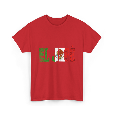 El Jefe Mexican Pride T-Shirt - Red