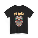 El Jefe Sugar Skull Culture T-Shirt - Black