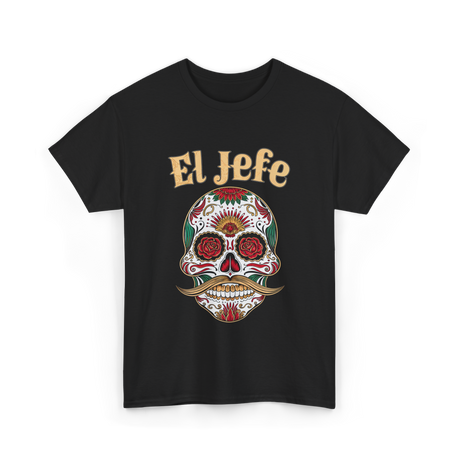 El Jefe Sugar Skull Culture T-Shirt - Black