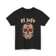 El Jefe Sugar Skull T-Shirt - Black