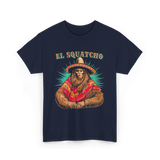 El Squatcho Bigfoot Sasquatch T-Shirt - Navy