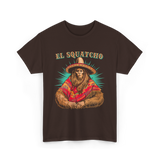 El Squatcho Bigfoot Sasquatch T-Shirt - Dark Chocolate