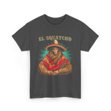 El Squatcho Bigfoot Sasquatch T-Shirt - Dark Heather