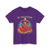 El Squatcho Bigfoot Sasquatch T-Shirt - Purple