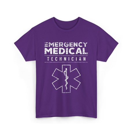 Emergency Medical Technician EMT T-Shirt - Purple