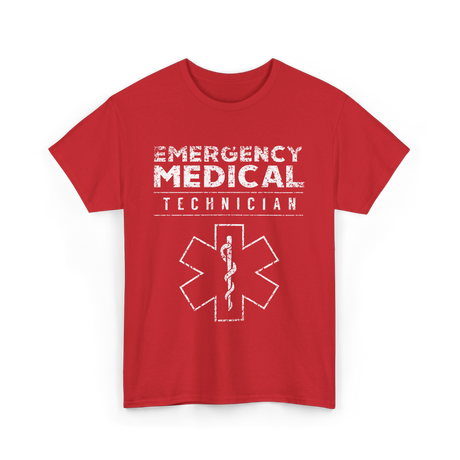 Emergency Medical Technician EMT T-Shirt - Red