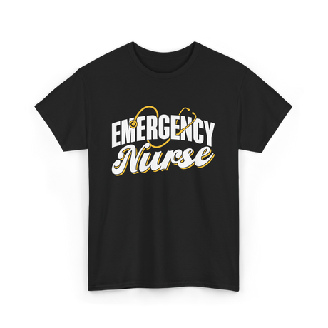 Emergency Nurse T-Shirt - Black