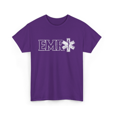 EMR Emergency Medical Responder T-Shirt - Purple