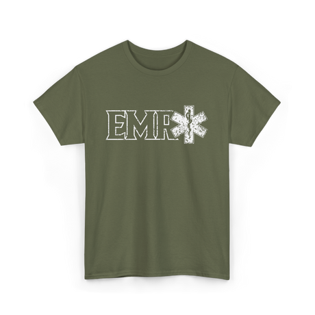 EMR Emergency Medical Responder T-Shirt - Military Green