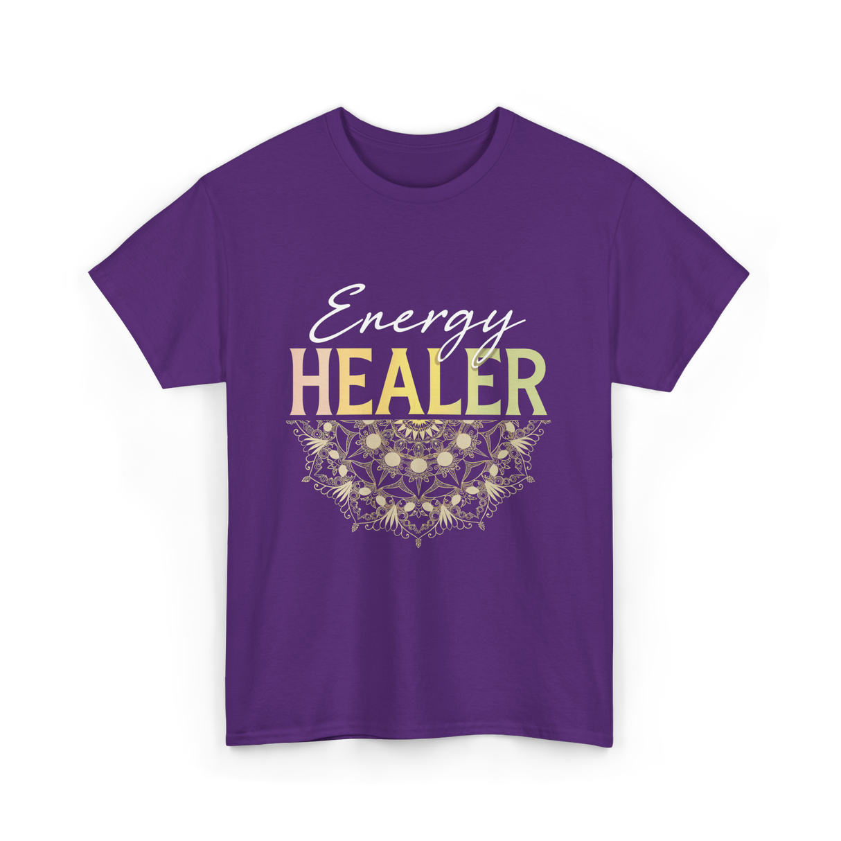 Energy Healer Spiritual Wellness T-Shirt - Purple