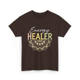 Energy Healer Spiritual Wellness T-Shirt - Dark Chocolate