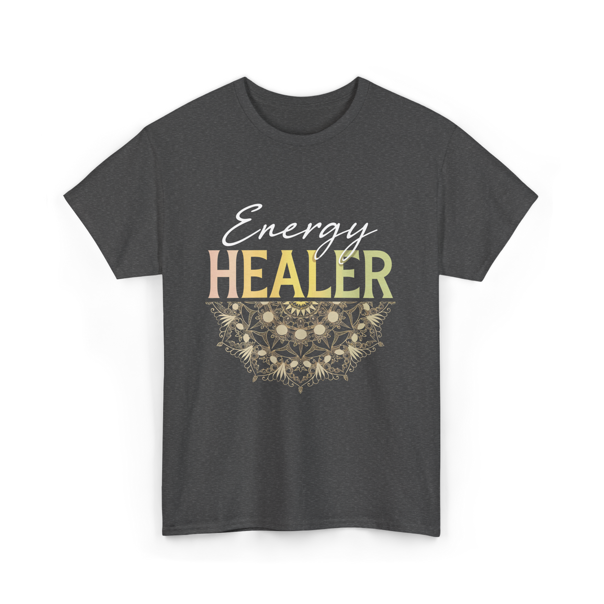 Energy Healer Spiritual Wellness T-Shirt - Dark Heather