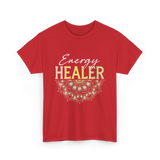 Energy Healer Spiritual Wellness T-Shirt - Red