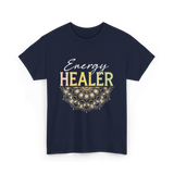 Energy Healer Spiritual Wellness T-Shirt - Navy