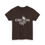 Esthetician Estheticians Skin Care T-Shirt - Dark Chocolate
