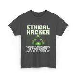 Ethical Hacker Hacking Art T-Shirt - Dark Heather