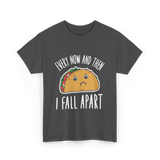 Every Now and Then Taco T-Shirt - Dark Heather