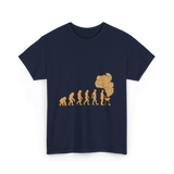 Evolution of Grilling T-Shirt - Navy