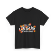 Fall For Jesus Christian Faith T-Shirt - Black