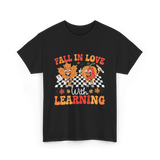 Fall In Love Learning Autumn T-Shirt - Black