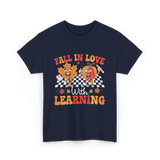 Fall In Love Learning Autumn T-Shirt - Navy