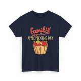 Family Apple Picking Day T-Shirt - Navy